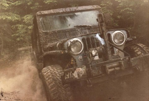 1953 Willys Flatfender Jeep