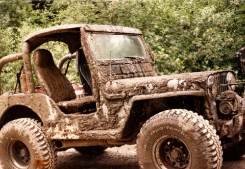 1953 Willys Flatfender Jeep