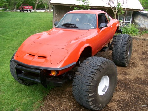 1972 Opel GT with a 350 chevy engine 1972 Opel GT