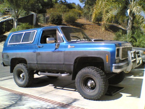 Chevrolet Blazer Parts. 1976 Chevy Blazer 4x4 409bb 4