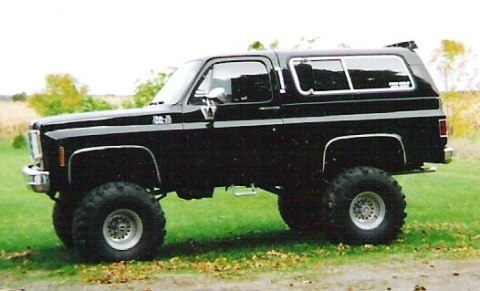 1979 Chevy Blazer 1990 Body