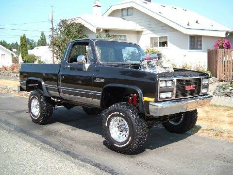 1984 Chevy with a 1989 front clip