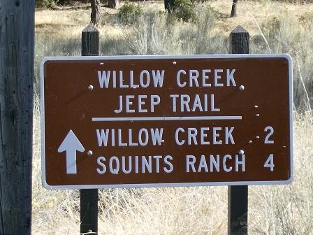 Willow Creek - Jeep Trail