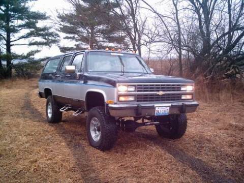 1991 3 4 ton Chevy Suburban 4x4 57 litre TBI 4L80E trans