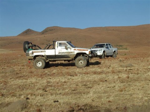 1992 Toyota Hilux 4x4. Waiting for the wider fender flares to arrive.