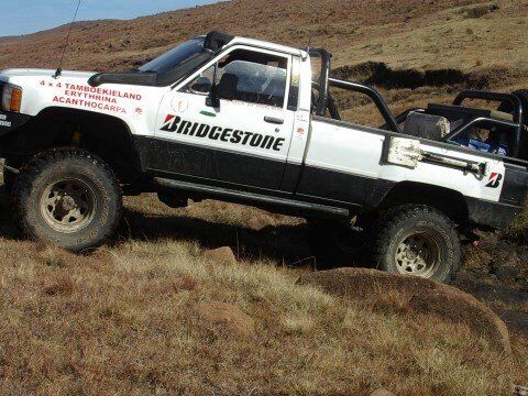 1992 Toyota Hilux 4x4, single cab, with the following mods: