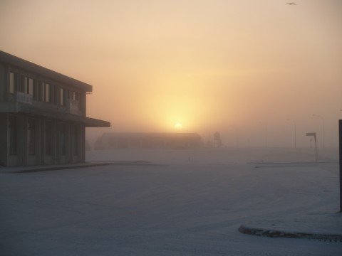 Foggy morning in Hella