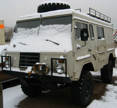 Volvo army truck