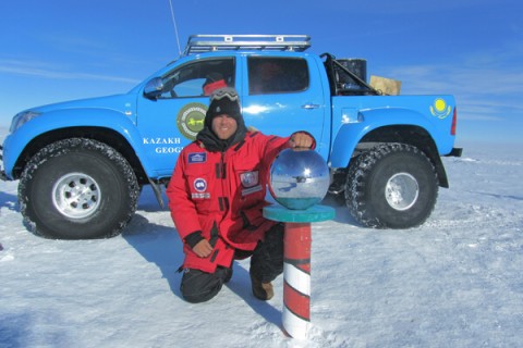 4x4 South Pole World Record