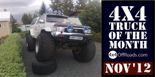Neat "4x4 Truck of the Month" November 2012