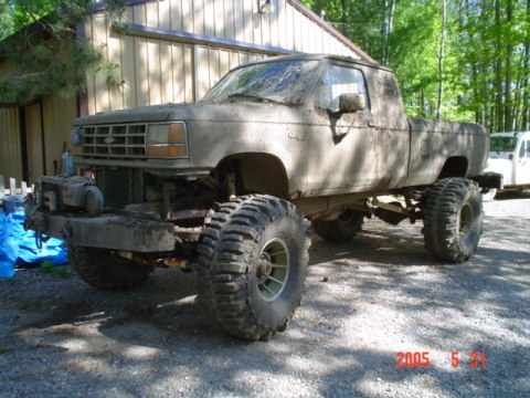 89 Ranger XLT on the F-250 chassis