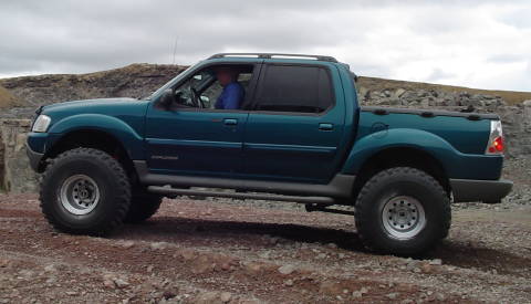 Custom Sport Trac:Testing the Suspension and Steering