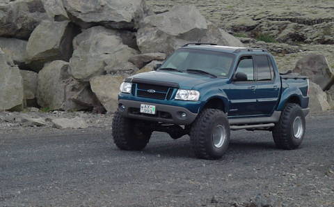 Custom Sport Trac:Testing the Suspension and Steering