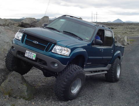 Custom Sport Trac:Testing the Suspension and Steering