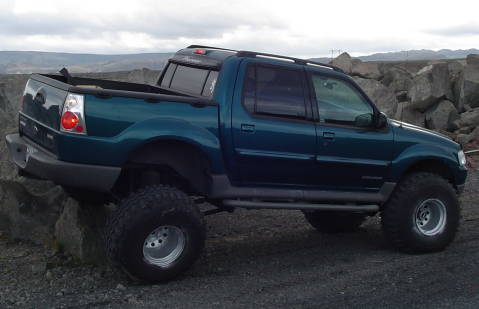 Custom Sport Trac:Testing the Suspension and Steering