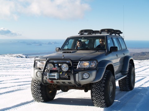4x4 Trucks Iceland - Eyjafjallajokull - Nissan Patrol