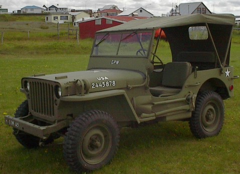 The Ford GPW was one of the early 4x4's It was designed by Willys Overland