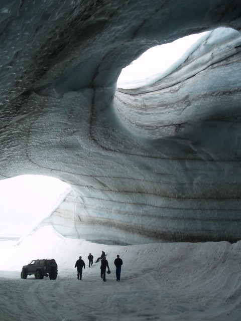 Ice Caves in Langjökull 