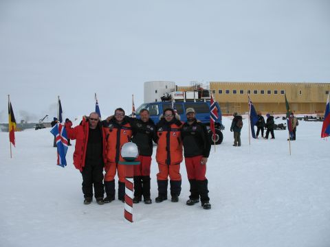 Arrival At the South Pole Station