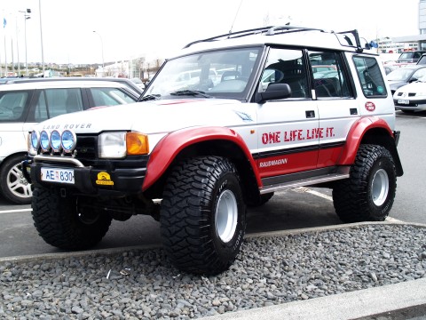 The Land Rover Discovery introduced in 1989 is really more of a Range Rover