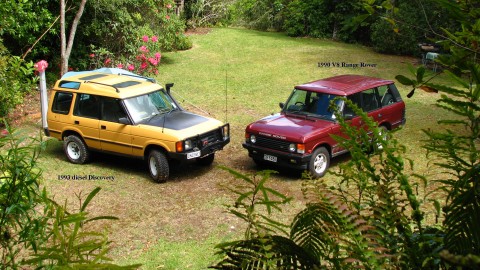 Land Rover 90, Discovery, Range Rover 