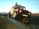 4x4 picture of Land Rover Defender on 38'' tires!