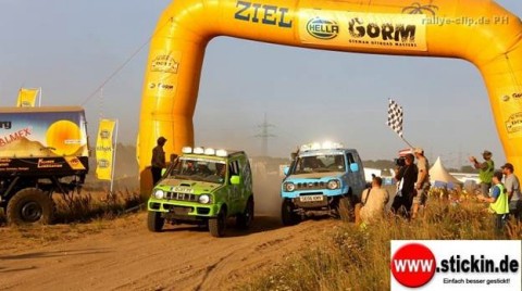 Both Suzuki Jimnys managed to pass up and finish ahead of the Jeeps and many vehicles with more hp.