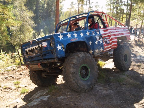 The mean looking "American Pride" is competing in the light-truck class.