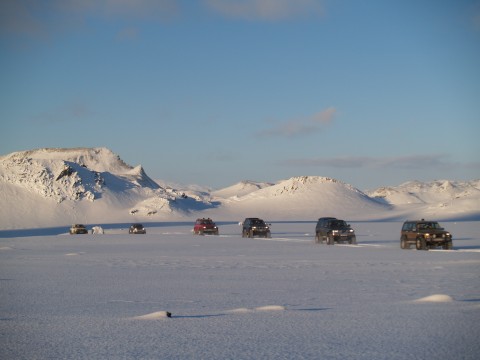 northern slopes of Myrdalsjokull
