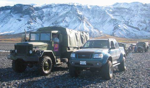 Old Army Trucks along with the Sport Trac