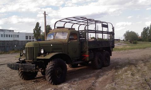 Old Russian Army Truck - ZIL 157