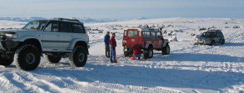 Using the winch