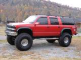 The Big Red Bull Chevrolet Suburban 1995