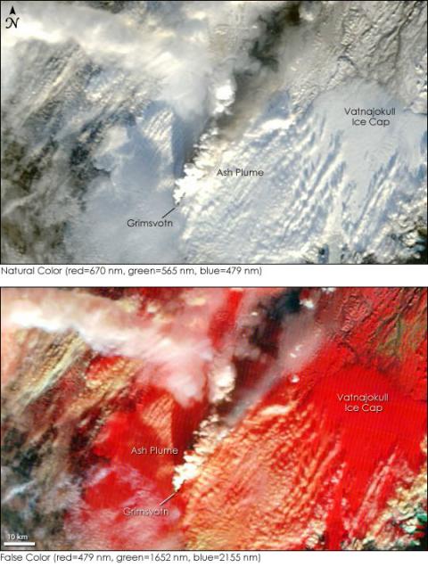 iceland volcano eruption photos. Volcanic eruption started late