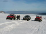 Off road 4x4 Wallpaper - On Glacier Tour