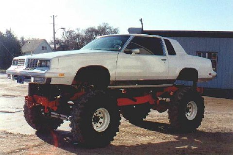 1981 Oldsmobile Cutlass on Blazer Frame