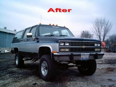 1991 3/4 ton Chevy Suburban 4x4
