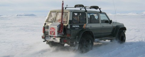 Nissan Patrol cruising