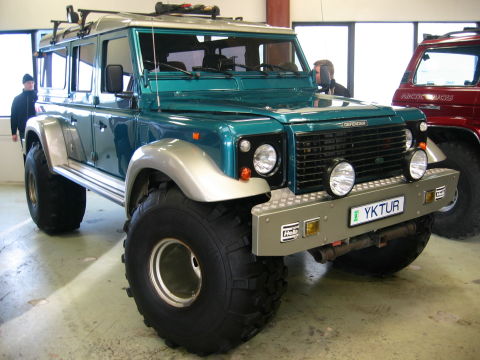 Truck Fender Flare - Land Rover on 44 inch tires