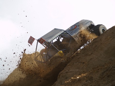 Michael Berg from Denmark competes in the Modified class.