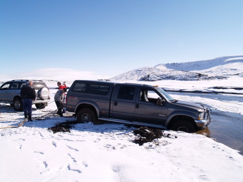 OffRoad Trip Trouble - Stuck F-350