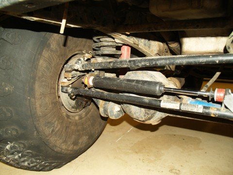 Toyota 4Runner - front axle
