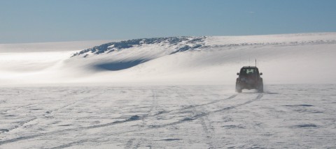 Glacier driving