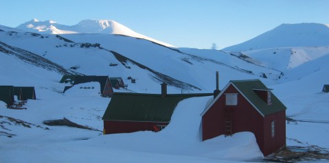 Huts at Kerlingarfjöll
