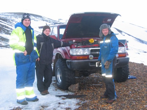 Fixing the Land Cruiser