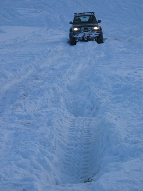 Climbing older tracks