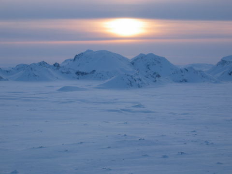 View from Skjaldbreidur