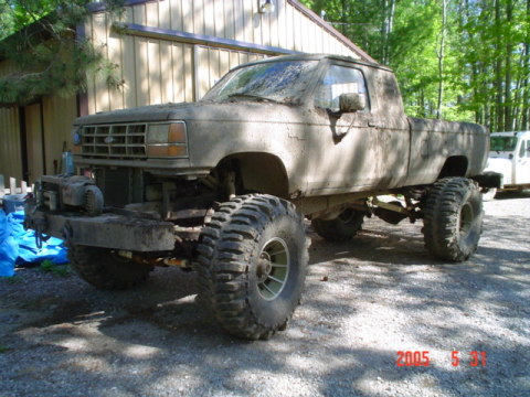 89 Ranger XLT on the F-250 chassis