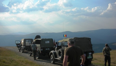 Bison in the Carpathians tour - Retro off road show-off