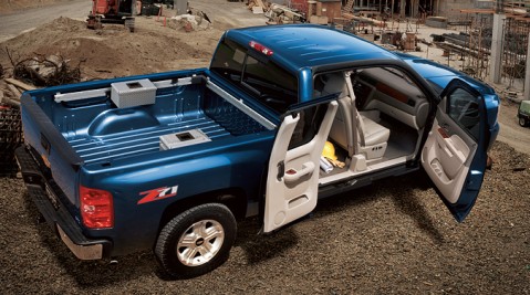 Chevy Hybrid Pickup Truck